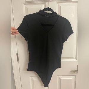 NWOT Choker Bodysuit